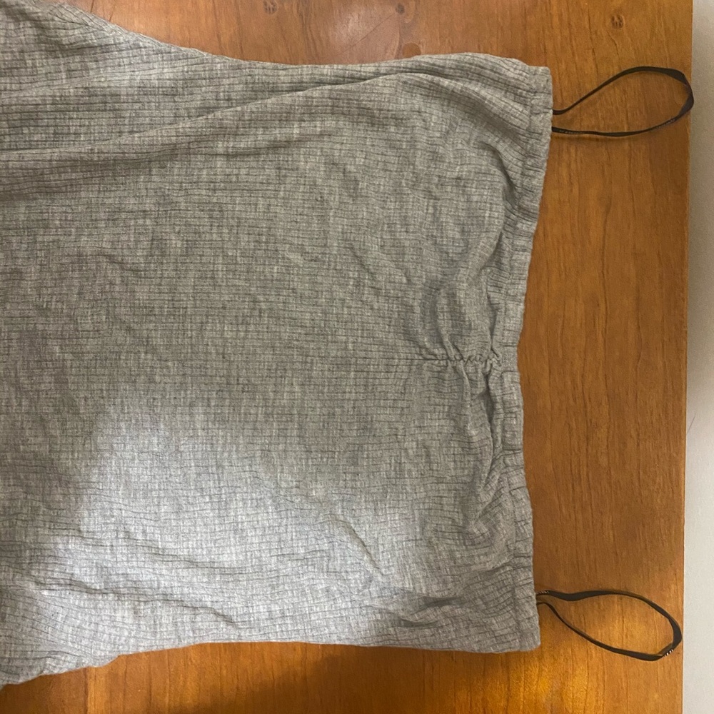 Gray bodysuit